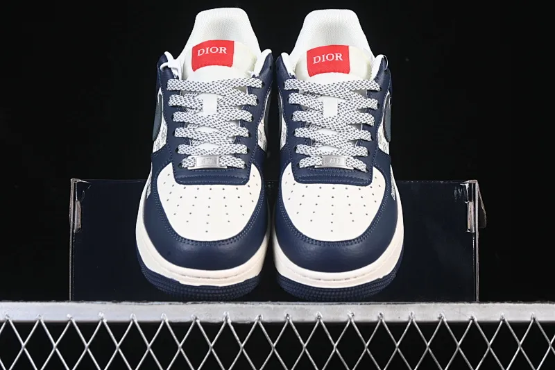 All categories Nk Air Force 1 Air Force series Nk Air Force 1 Low Air Force low top Nike Air Force 1'07 Low Dior joint beige blue gray hook Air Force 1 low top casual sneakers XD2588-603